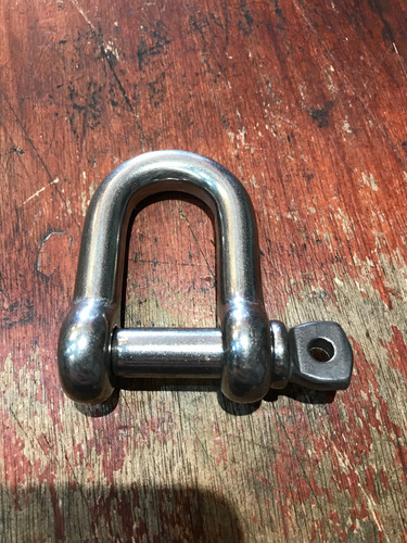 12mm stainless steel shackle - 12mm,