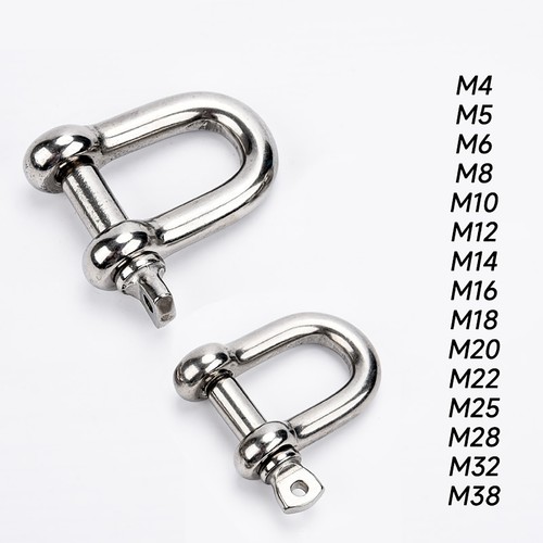 Dee shackles shackle 4mm 5mm - dee,