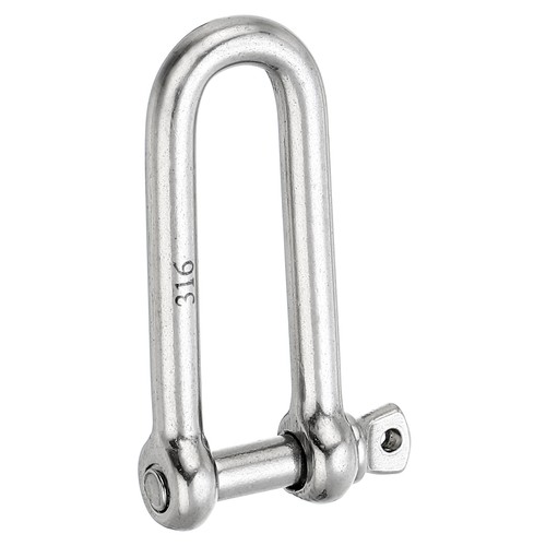Screw pin shackle - shackle, 12mm