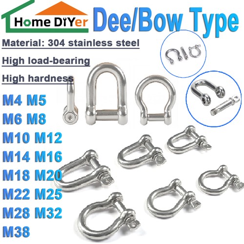 And bow shackles 4mm - shackles, 5mm