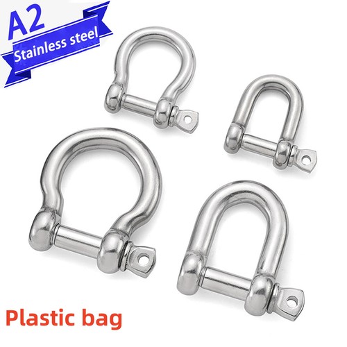 Dee and bow shackles - shackles, 5mm