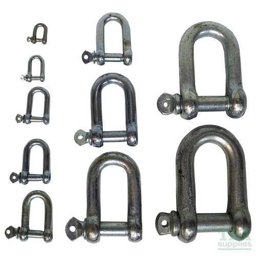 Dee shackle screw pin - screw, d