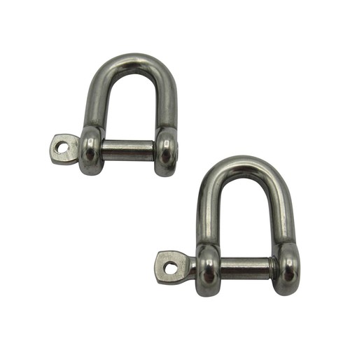 Shackles with captive pin - captive,