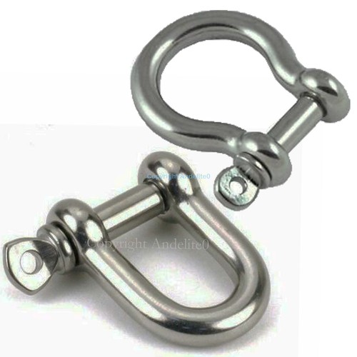 Dee and bow shackles 5mm - and,