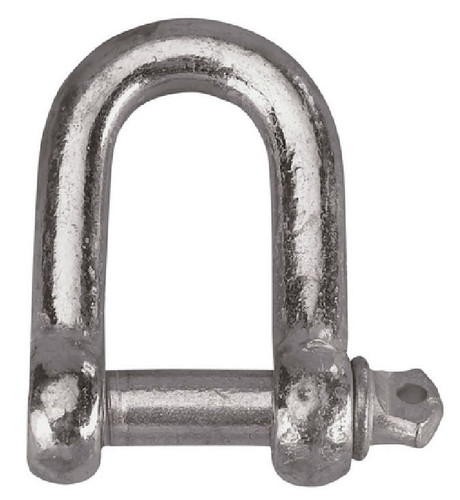 Galvanised dee shackles link - dee, d